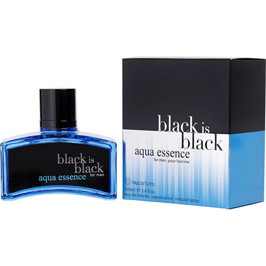 Nu Parfums Black Is Black Aqua Essence Eau De Toilette Spray 100ml/3.4oz