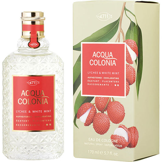 4711 Acqua Colonia Lychee & White Mint Eau De Cologne Spray 150ml/5.7oz