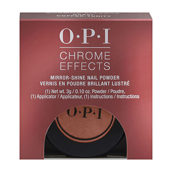 Opi Chrome Effects Mirror Shine Nail Powder - Great Copper-tunity 2.8g/0.1oz