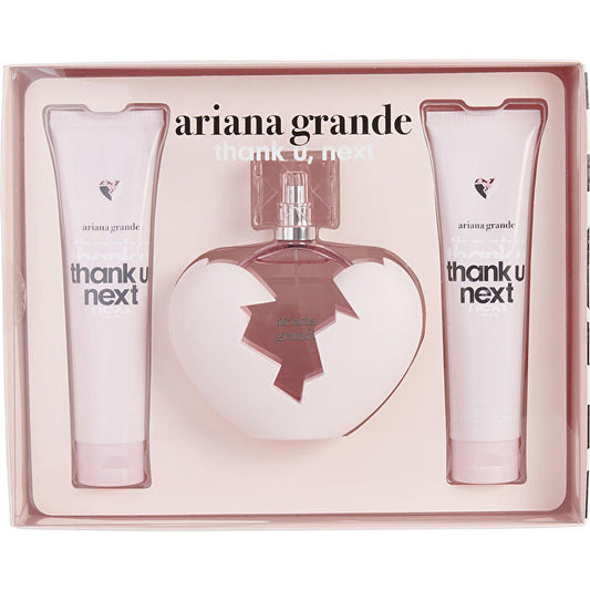 Ariana Grande Thank U Next Eau De Parfum Spray & Body Souffle & Shower Gel 90ml/3.4oz