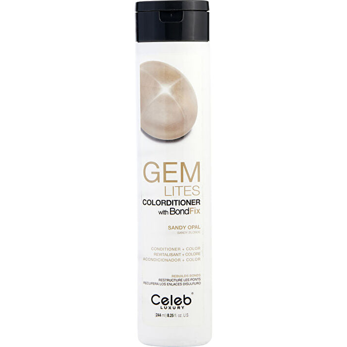 Celeb Luxury Gem Lites Colorditioner With Bondfix Sandy Opal 250ml/8.25oz