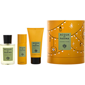 Acqua Di Parma Colonia Futura Eau De Cologne Spray 90ml/3.4oz & Deodorant Spray 30ml/1.7oz & Hair & Body Showerl Gel 60ml/2.5oz