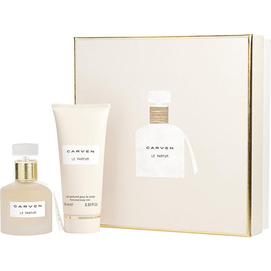 Carven Le Parfum Eau De Parfum Spray 30ml/1.7oz & Body Milk 90ml/3.3oz