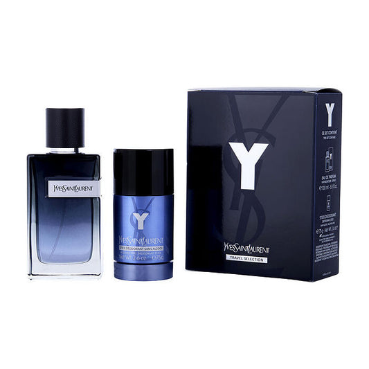 Yves Saint Laurent Y Eau De Parfum Spray 90ml/3.3oz & Deodorant Stick 60ml/2.6oz