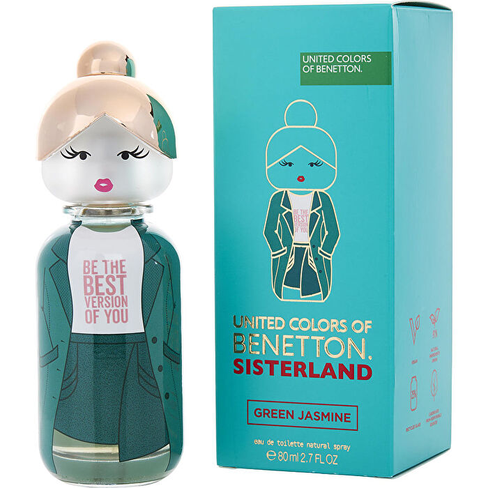 Benetton Sisterland Green Jasmine Eau De Toilette Spray 60ml/2.7oz