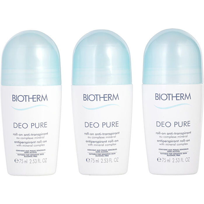 Biotherm Deo Pure Antiperspirant Roll-on ( Alcohol Free )-- 75ml/2.53oz