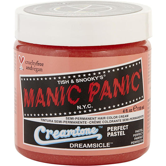 Manic Panic Creamtone Perfect Pastel Semi-permanent Hair Color Cream - # Dreamsicle 120ml/4oz