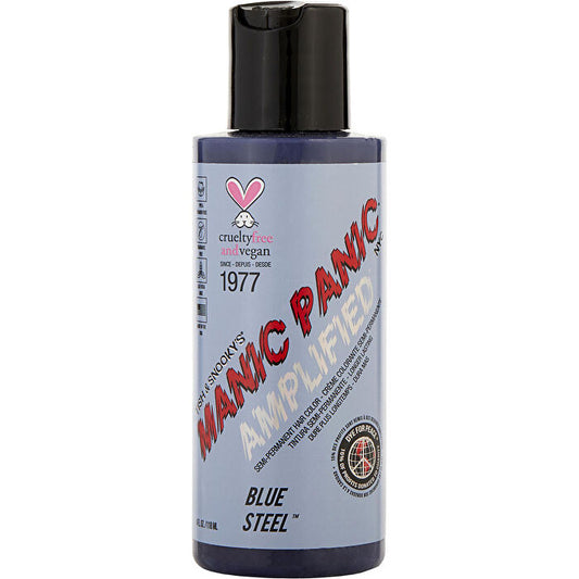 Manic Panic Amplified Formula Semi-permanent Hair Color - # Blue Steel 120ml/4oz