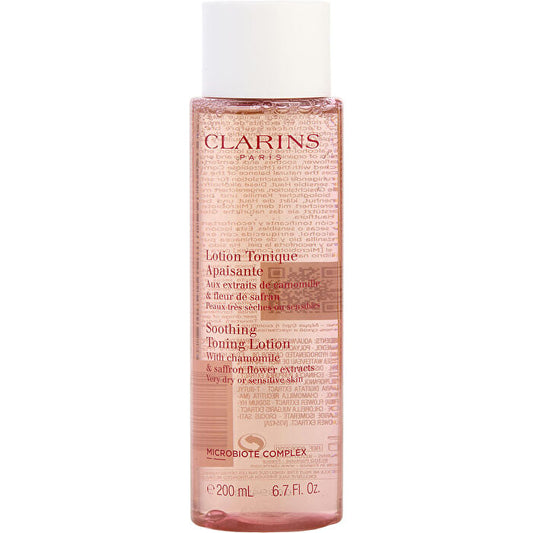 Clarins Soothing Toning Lotion With Chamomile & Saffron Flower Extracts - Very Dry Or Sensitive Skin 200ml/6.7oz
