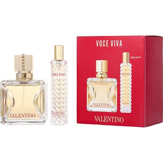 Valentino Voce Viva Eau De Parfum Spray 30ml/1.7oz & Eau De Parfum Spray 0.5oz