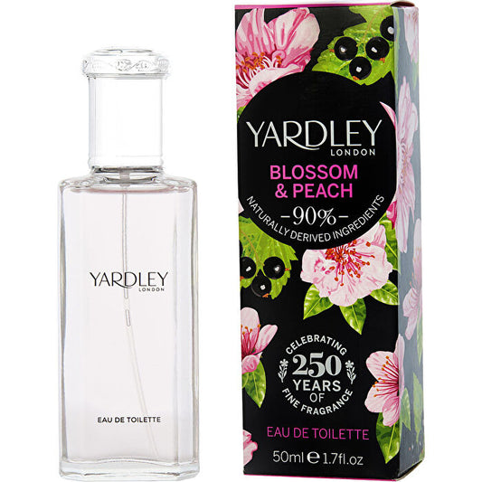 Yardley Cherry Blossom & Peach Eau De Toilette Spray 50ml/1.7oz