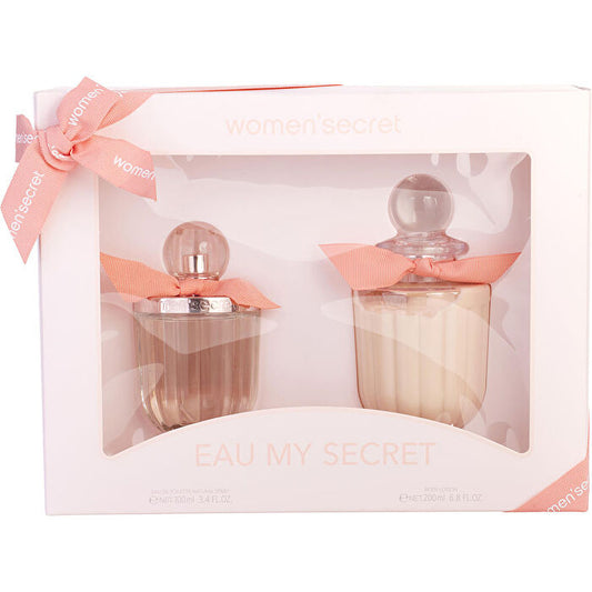 Women' Secret Women'secret Eau My Secret Eau De Toilette Spray 100ml/3.4oz & Body Lotion 200ml/6.7oz