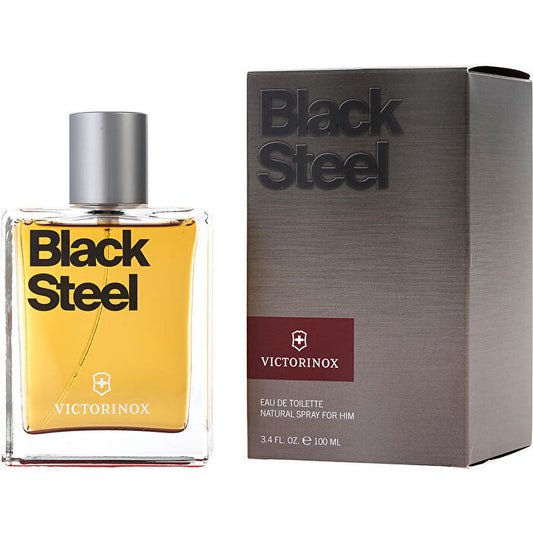 Victorinox Swiss Army Black Steel Eau De Toilette Spray 90ml/3.4oz