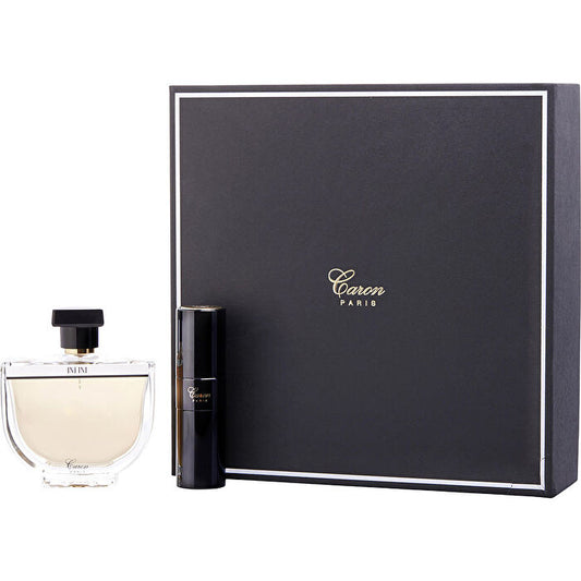Caron Infini De Caron Eau De Parfum Spray 100ml/3.3oz & Travel Spray 15ml/0.5oz