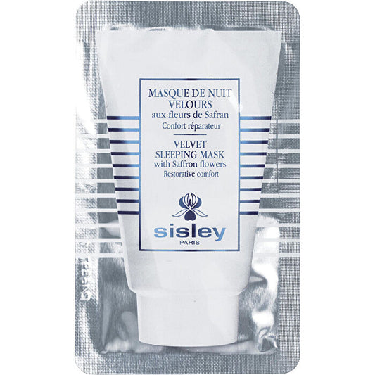 Sisley Velvet Sleeping Mask With Saffron Flowers Sos Comfort Intense Repair Sachet Sample 4ml/0.13oz