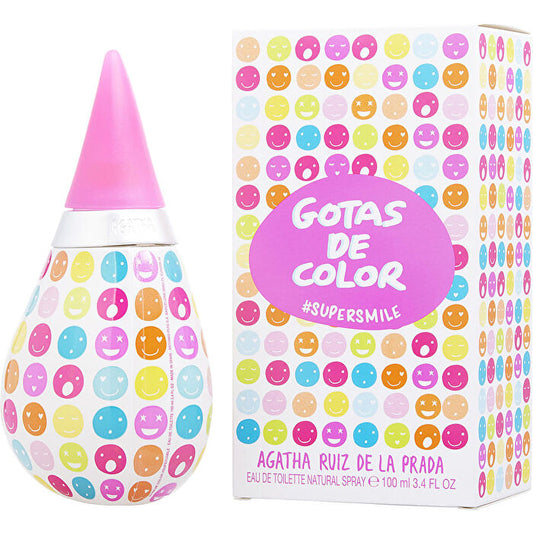Agatha Ruiz De La Prada Gotas De Color Supersmile Eau De Toilette Spray 100ml/3.4oz