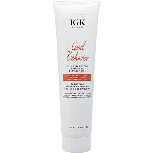 Igk Good Behavior Spirulina Protein Smoothing Blowout Balm 150ml/5oz