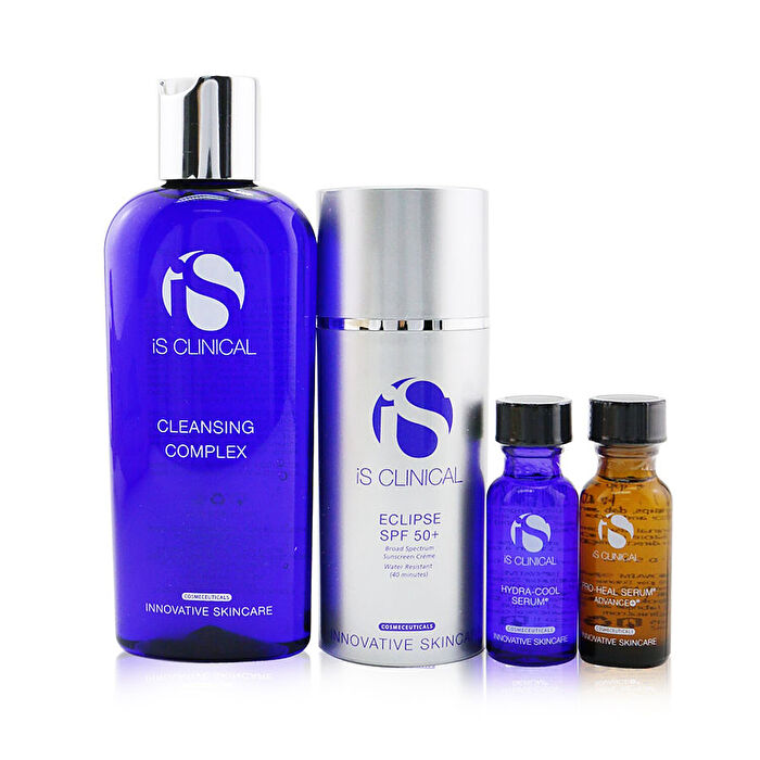 Is Clinical Pure Calm Collection: Cleansing Complex 180ml/6oz & Pro-heal Serum Advance+ 15ml/0.5oz & Hydra-cool Serum 15ml/0.5oz & Eclipse Spf 50 Sunscreen Cream 100g/3.5oz 4pcs