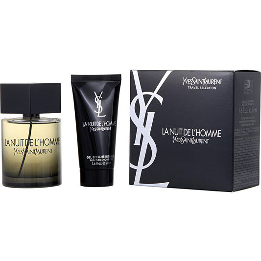 Yves Saint Laurent La Nuit De L'homme Yves Saint Laurent Eau De Toilette Spray 90ml/3.3oz & All Over Shower Gel 30ml/1.6oz