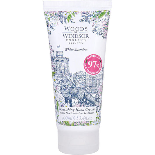 Woods Of Windsor White Jasmine Hand Cream 90ml/3.4oz