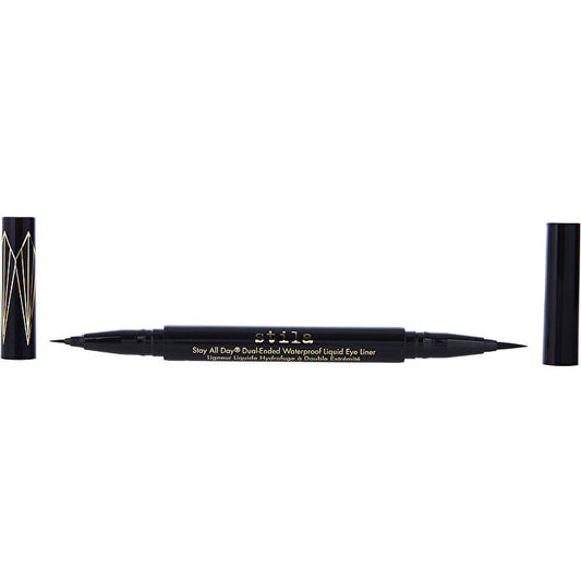 Stila Stay All Day Dual-ended Waterproof Liquid Eye Liner - # Intense Black 1ml/0.03oz