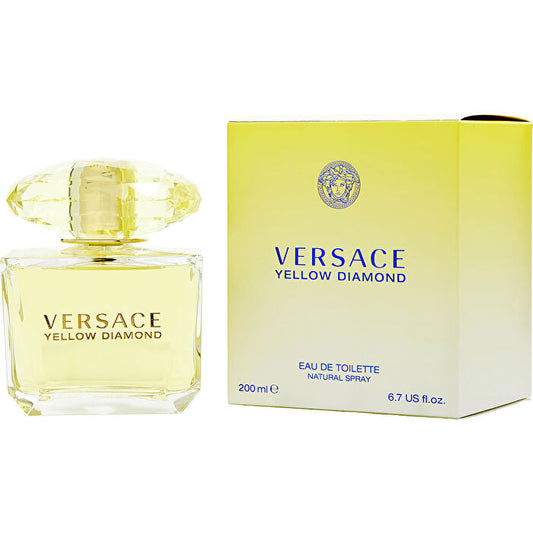 Versace Yellow Diamond Eau De Toilette Spray (new Packaging) 180ml/6.7oz