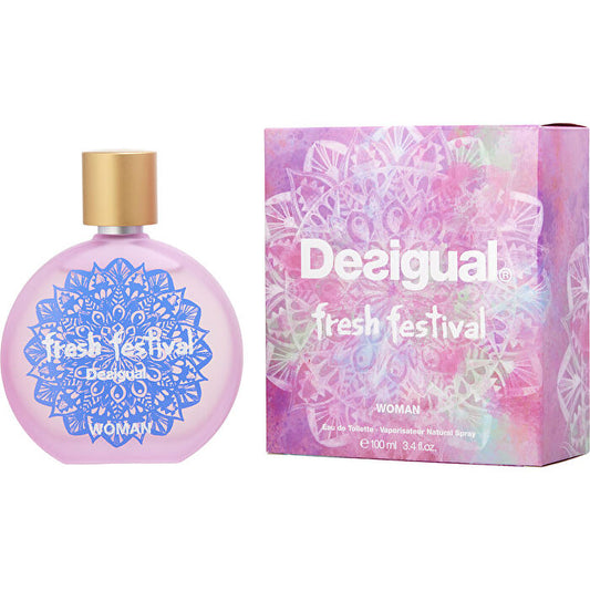 Desigual Fresh Festival Eau De Toilette Spray 90ml/3.4oz
