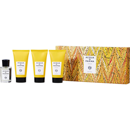 Acqua Di Parma Collezione Barbiere Eau De Cologne 20ml/0.67oz & Face Wash 40ml/1.35oz & Shaving Cream 40ml/1.35oz & Face Cream 40ml/1.35oz