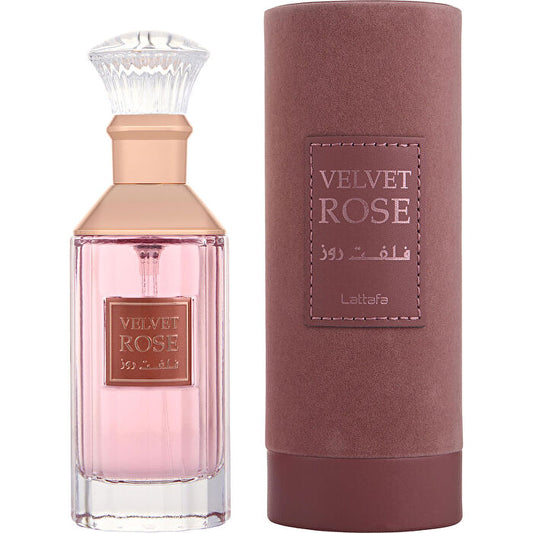 Lattafa Velvet Rose Eau De Parfum Spray 90ml/3.4oz