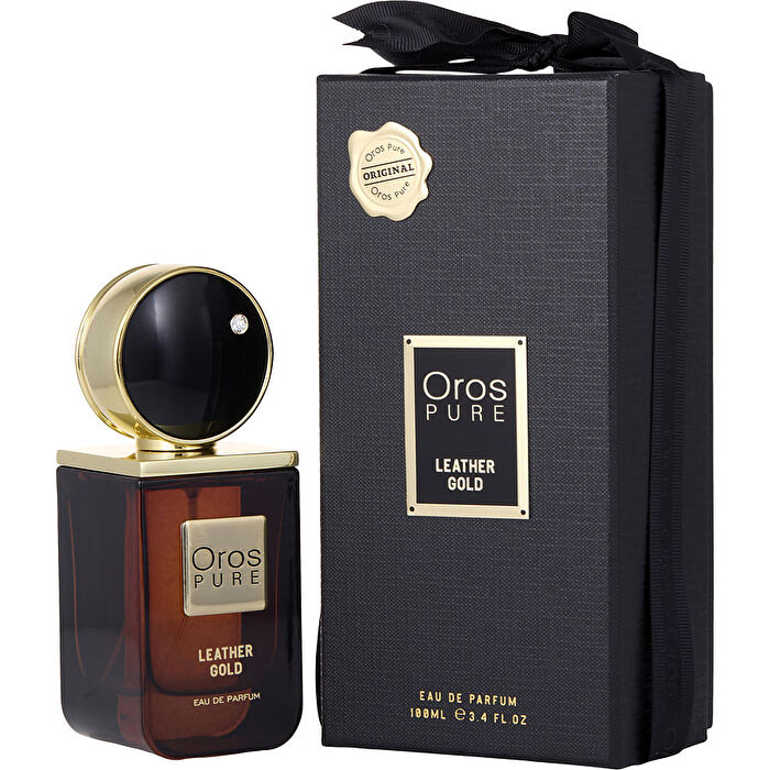 Armaf Oros Pure Leather Gold Eau De Parfum Spray 90ml/3.4oz