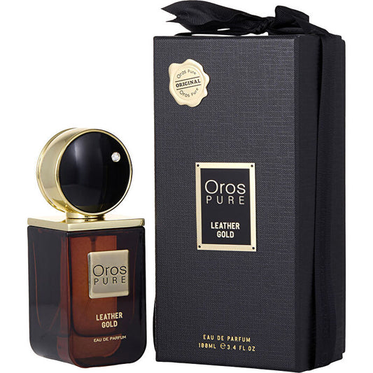 Armaf Oros Pure Leather Gold Eau De Parfum Spray 90ml/3.4oz