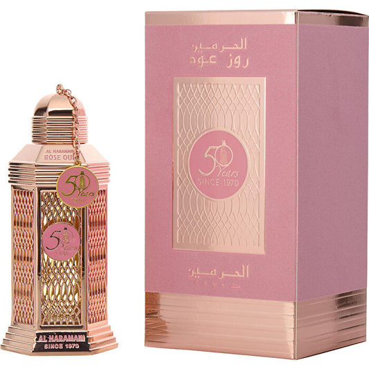 Al Haramain 50 Years Rose Oud Eau De Parfum Spray 90ml/3.3oz