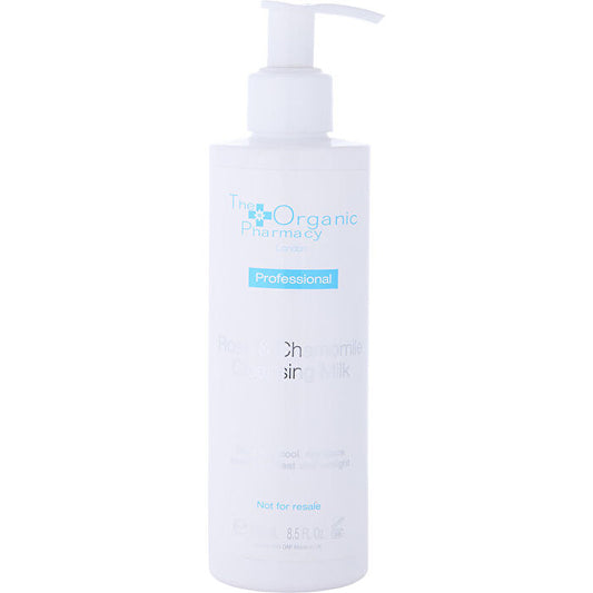 The Organic Pharmacy Rose & Chamomile Cleansing Milk - For Sensitive Skin 250ml/8.4oz