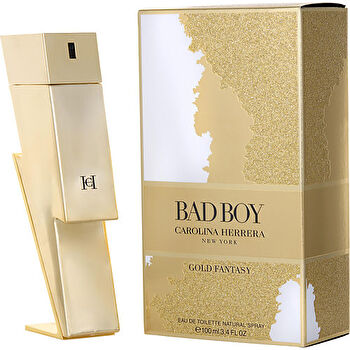Carolina Herrera Ch Bad Boy Gold Fantasy Eau De Toilette Spray (collector's Edition 2022) 90ml/3.4oz