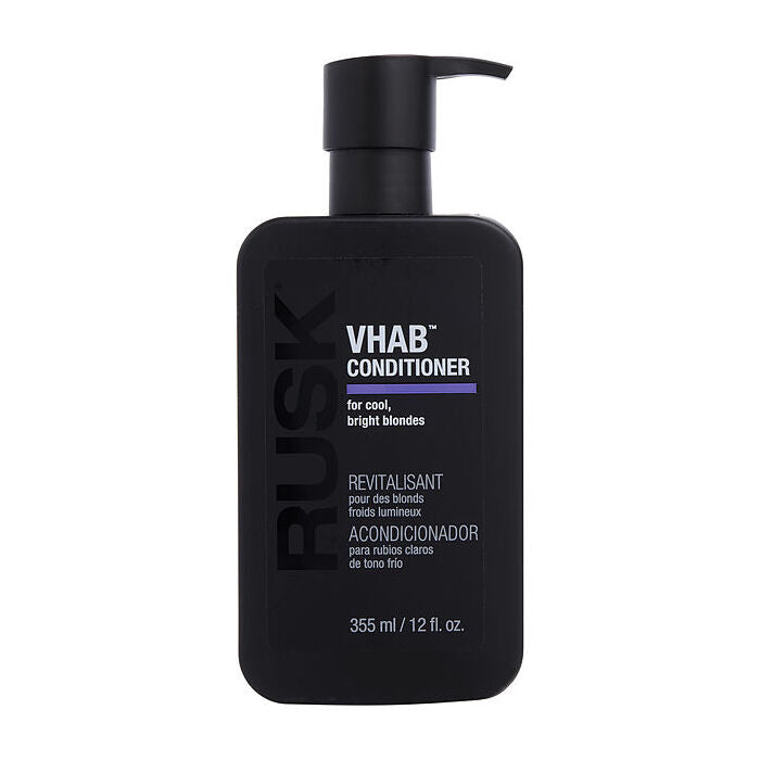 Rusk Vhab Conditioner For Cool Bright Blondes 355ml/12oz