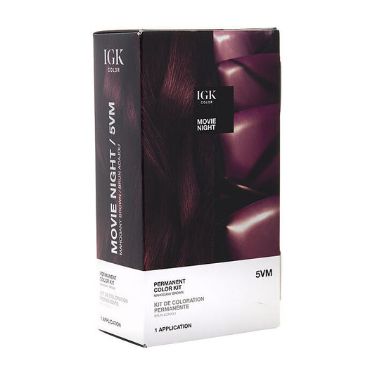 Igk Permanent Color Kit - 5vm Movie Night (mahogany Brown)