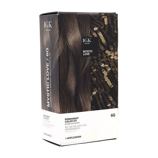 Igk Permanent Color Kit - Mystic Love (golden Light Brown) 6g/0.21oz
