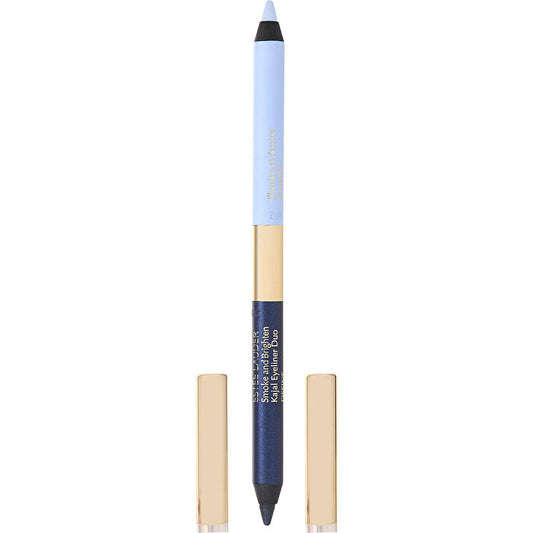Estee Lauder Smoke And Brighten Kajal Eyeliner Duo - # 01 Marine / Sky Blue 5g/0.17oz