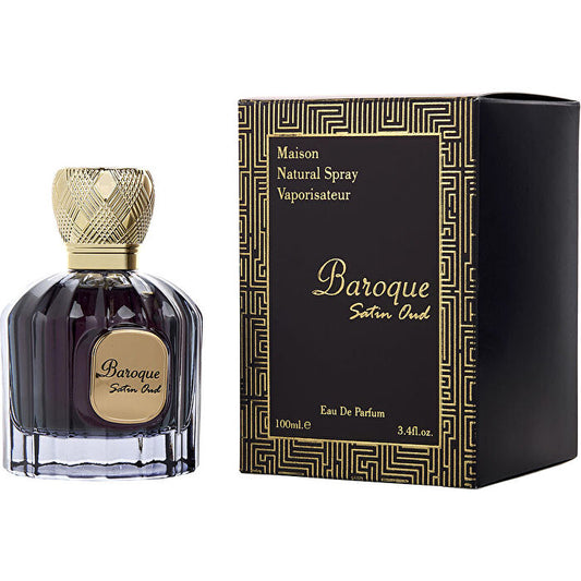 Maison Alhambra Baroque Satin Oud Eau De Parfum Spray 100ml/3.4oz