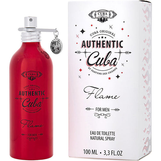 Cuba Authentic Flame Eau De Toilette Spray 90ml/3.3oz