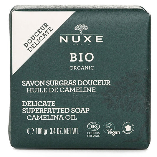 Nuxe Bio Organic Delicate Superfatted Soap Camelina Oil 100g/3.5oz