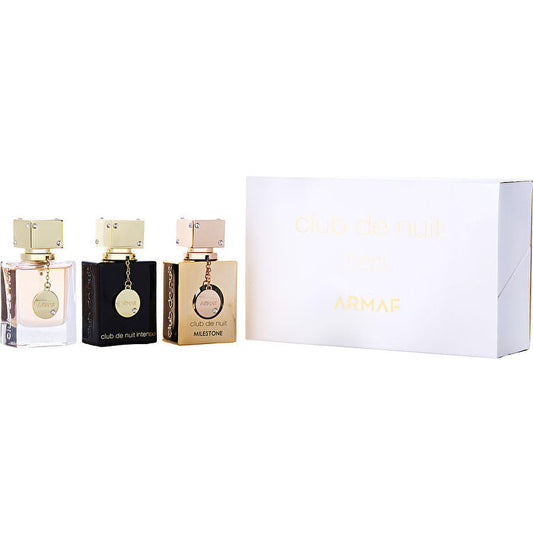 Armaf Variety 3 Piece Variety With Club De Nuit Intense & Club De Nuit & Club De Nuit Milestone And All Are Eau De Parfum Spray 30ml/1oz