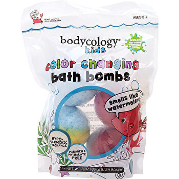 Bodycology Watermelon Color Changing Bath Bomb 300ml/10oz