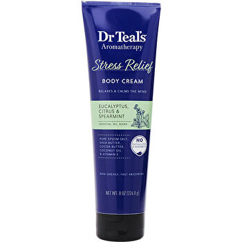 Dr. Teal's Aromatherapy Stress Relief Body Cream With Eucalyptus Citrus & Spearmint 227g/8oz