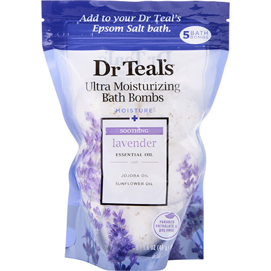 Dr. Teal's Ultra Moisturizing Bath Bombs - Moisture & Soothing Lavender 45g/1.5oz