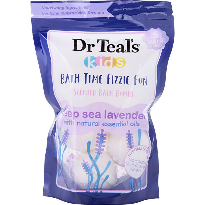 Dr. Teal's Kids Bath Time Fizzie Fun Scented Bath Bombs - Deep Sea Lavender 45g/1.5oz