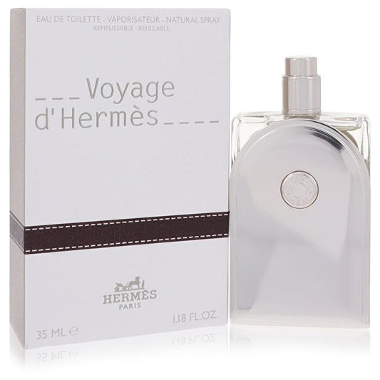 Hermes Voyage D'hermes Eau De Toilette Spray Refillable (Unisex) 35ml/1.18oz
