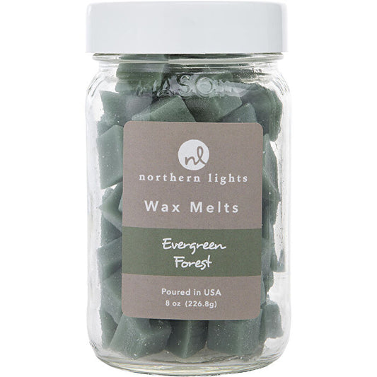 Northern Lights Evergreen Forest Simmering Fragrance Chips - Jar Containing 100 Melts 240ml/8oz