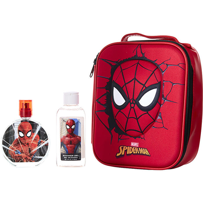 Marvel Spiderman Eau De Toilette Spray & Shower Gel & Zipper Case 90ml/3.4oz