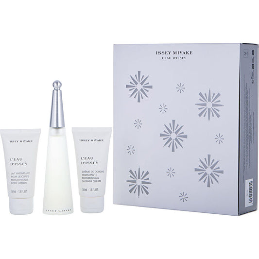 Issey Miyake L'eau D'issey Eau De Toilette Spray & Body Lotion & Shower Cream (christmas 2023 Edition) 50ml/1.6oz